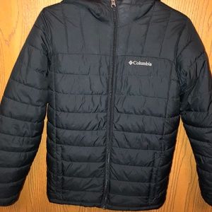 Winter jacket with hood